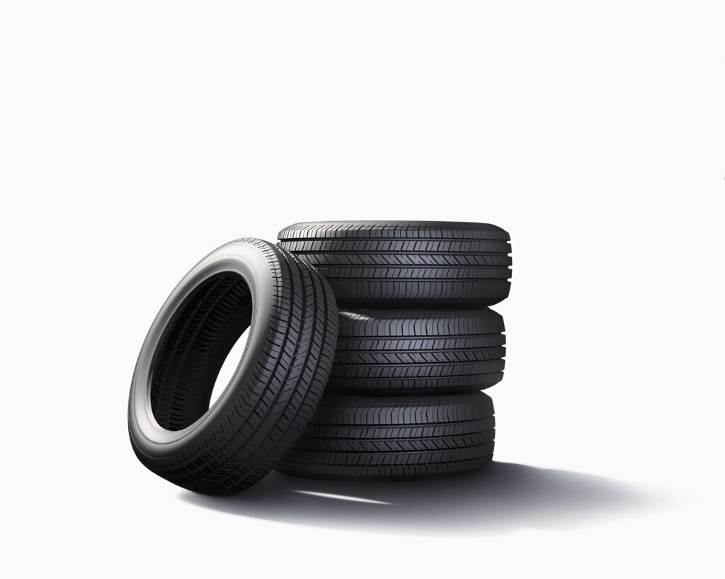 Car Tire Pile